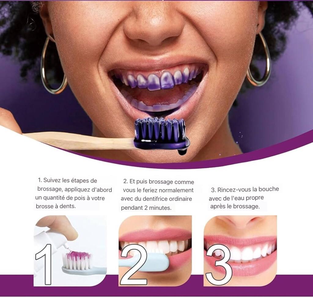 Sérum blanchissant pour les dents