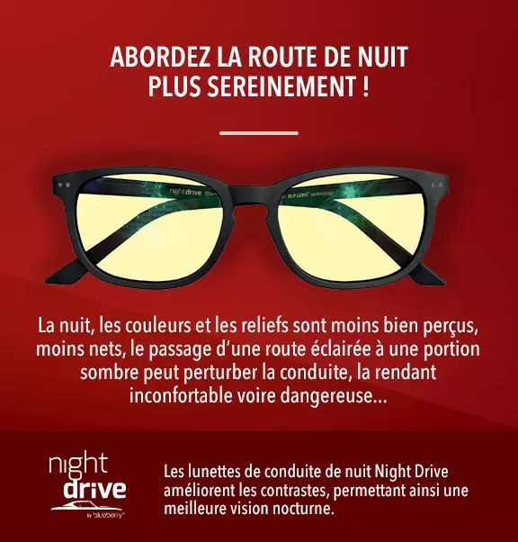 Lunettes de Vision nocturne anti éblouissement pour conducteur